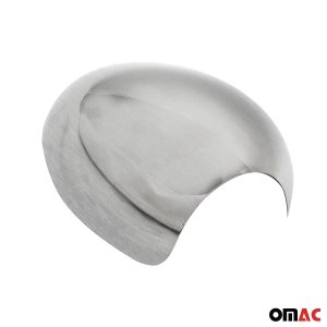 Mini Cooper Clubman R55 Mirror Cover - Omac - Brushed Silver - '07-'14